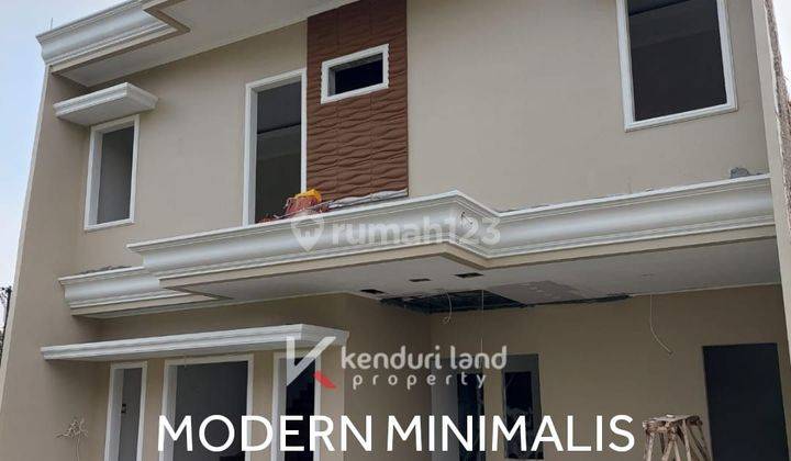 Rumah exclusive lokasi terdepan konsep modern di jati padang 1