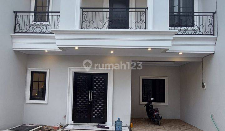 Rumah baru siap huni konsep mediterian akses jalan raya 1