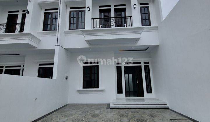 Rumah modern siap huni dan baru,rumah strategis dekat toll andara 1