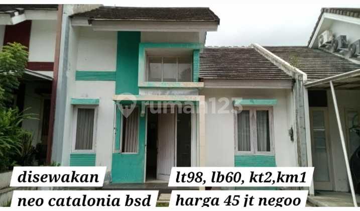 Rumah Sewa Cluster BSD