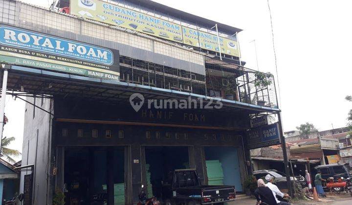 Ruko 2 lantai dipinggir jalan raya Rajeg , Pasar Kemis 1