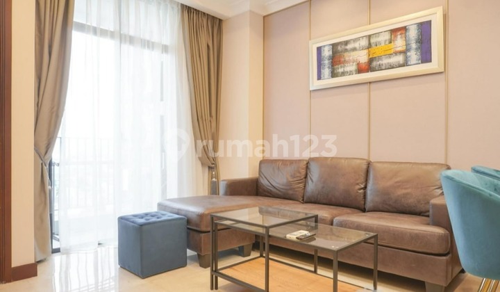Dijual Apartemen Permata Hijau Suites - 2 BR Furnished