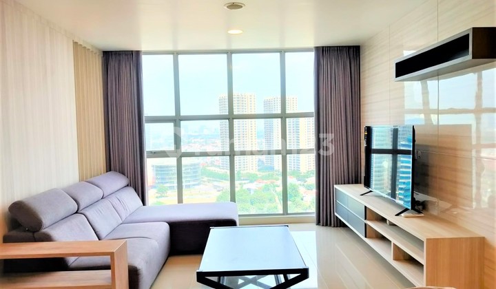 Disewakan Apartemen Somerset Kencana Tipe 3 Kamar Tidur Kondisi Fully Furnished 1