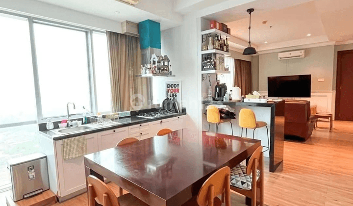 Dijual Apartemen Kemang Mansion Tipe 2 Kamar di Kemang 2