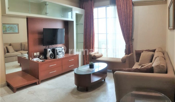 Dijual Apartemen Belleza Tipe 2 BR Kondisi Furnished