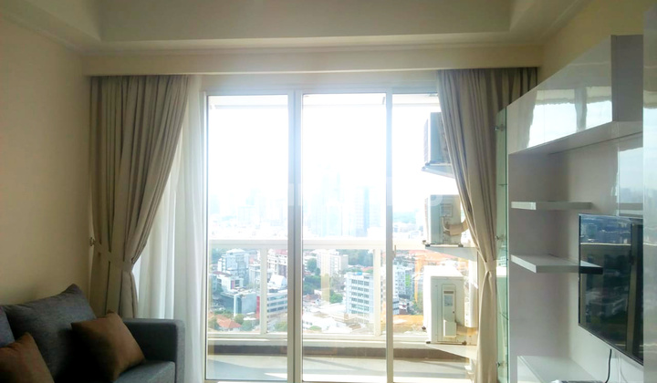 For Rent Menteng Park Apartment 2 BR Type Furnished
