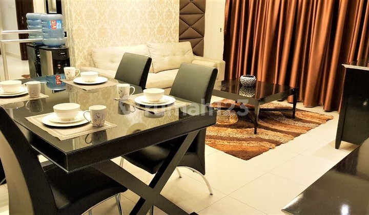 For Sale Denpasar Residence Apartment 2 BR Type Furnished