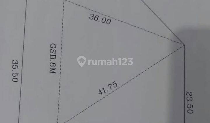 Tanah Kavling Siap Huni Posisi Hook di Kemang Pratama 12