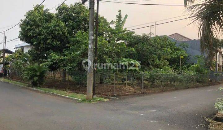 Tanah Kosong Dalam Komplek Siap Bangun Posisi Hook di Pondok Kelapa 1