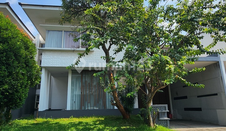 Rumah Cantik Semi Furnished Di Cluster Cbd Alam Sutera ! Selangkah Ke Mall Alam Sutera 2