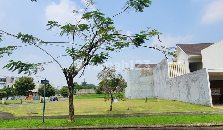 Kavling Siap Bangun Hadap Utara Timur Di Jalan Boulevard Cluster Alam Sutera