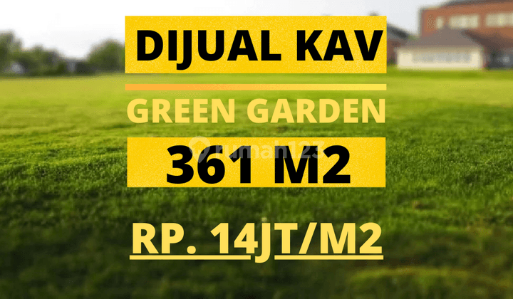Kavling Green Garden 14jt m2 1