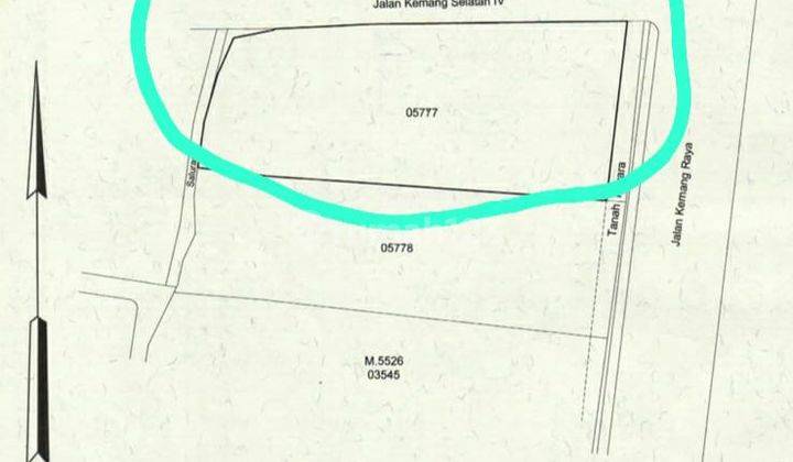 Disewa Tanah Komersial Lokasi Terbaik Kemang Raya Tersedia Imb Usaha  2