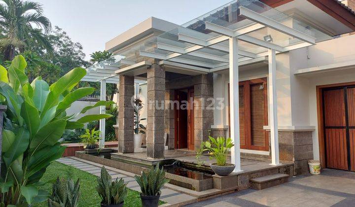 Balinese Style House With Garden Kemang Dalam for expatriate  2