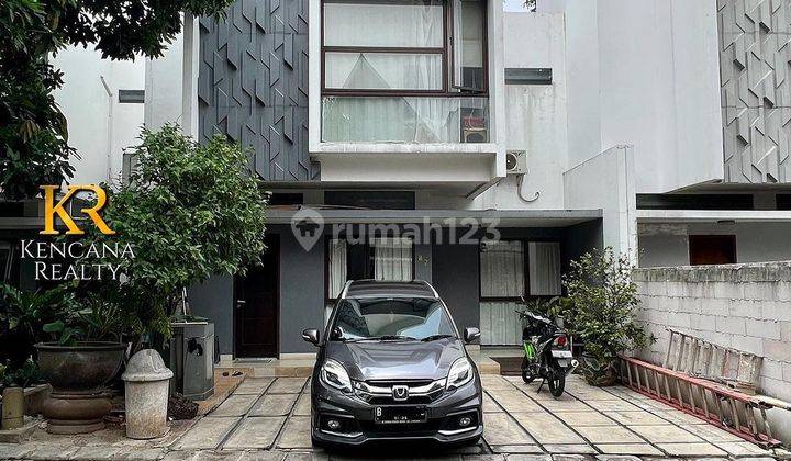  Rumah di Cilandak margasatwa, Cilandak Furnished Bagus 3 Lantai