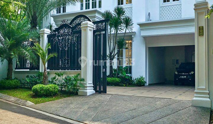  Rumah Baru Di Pondok Indah American Classic Jalan Lebar 1