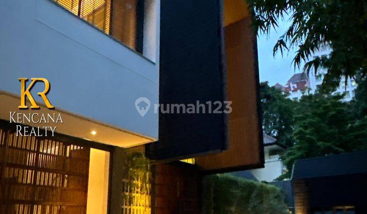  Rumah Baru Furnished Di Brawijaya, Kebayoran Baru Dalam Komplek