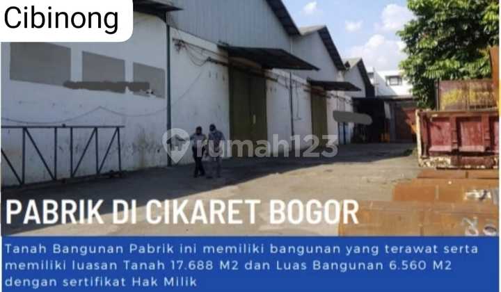 Cheap Factory Auction in Cibinong