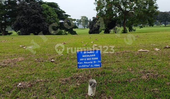 Dijual Kav Golf Akasia 2 - 76, Suvarna Padi, Suvarna Sutera, Tangerang