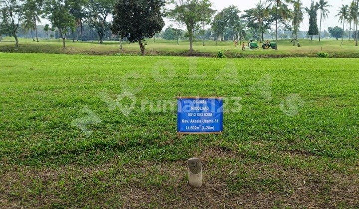 Dijual Kav Golf Akasia Utama 31, Suvarna Padi, Suvarna Sutera, Tangerang