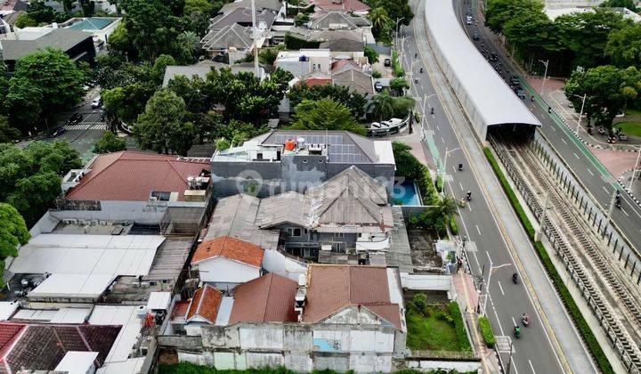 Tanah harga paling murah kawasan bisnis SCBD lt 605mtr strategis jarang ada  2