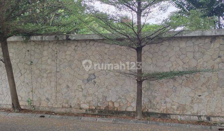 Kavling intercon lt 420mtr di obral murah hadap Utara  2