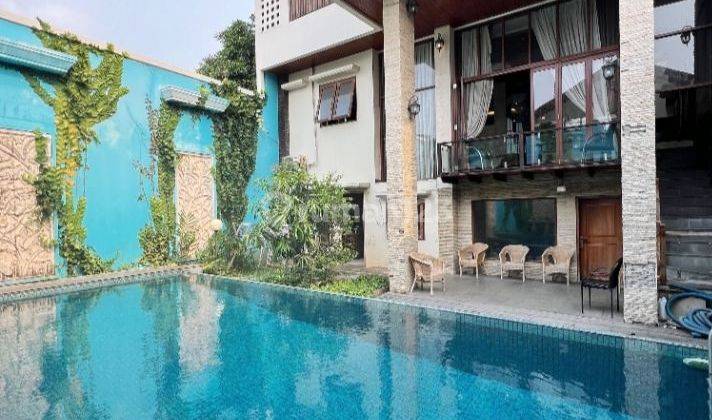 Rumah 3lt Swimming pool murah mewah Manggarai Selatan SHM Jakarta Selatan  2