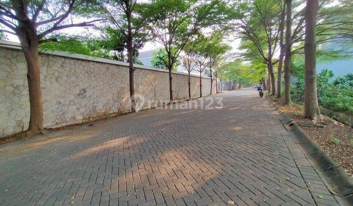 Kavling harga miring lt 420mtr intercon  jalan lebar obral murah  1