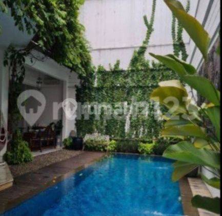 Rumah Sewiming Pool Jln Hang Tuah  Scbd Haraga Miring Lt 687mtr Jakarta Selatan  2