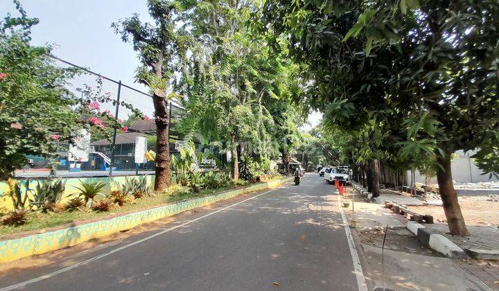 TANAH Kosong Hoek Di Obral Murah LT 610mtr Hang Jebat Kebayoran Baru Jakarta Selatan  2