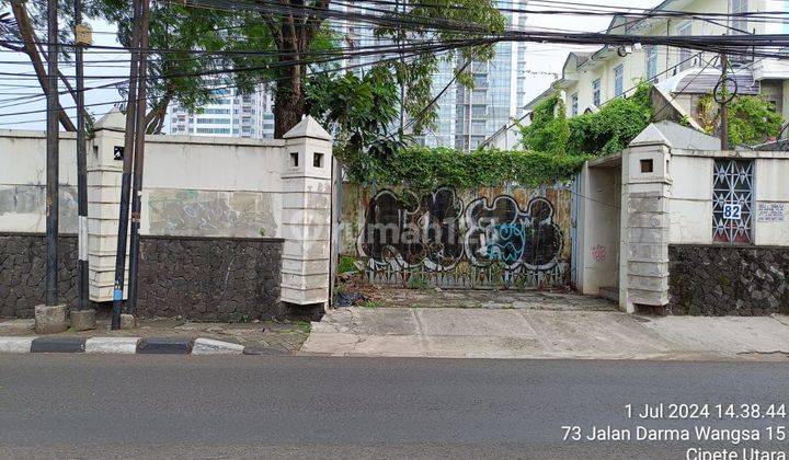 Tanah Di OBRAL MURAH Lt 2096mtr Siap Bangun Darmawangsa X Jakarta Selatan  1