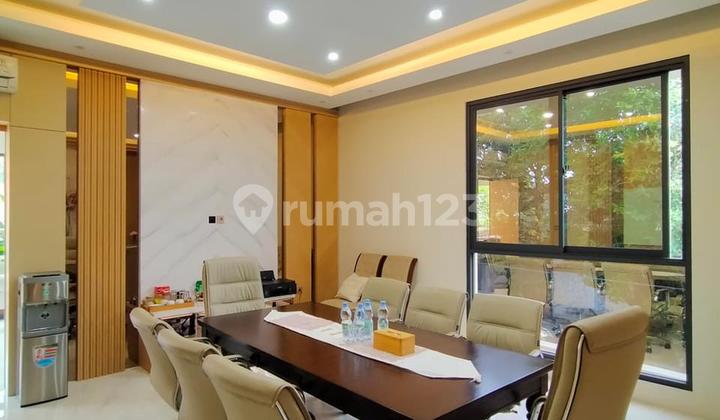 Rumah Semi Kantor 3lt Fullfurnis Mewah Shm Pondok Ranji Tangerang Selatan 
