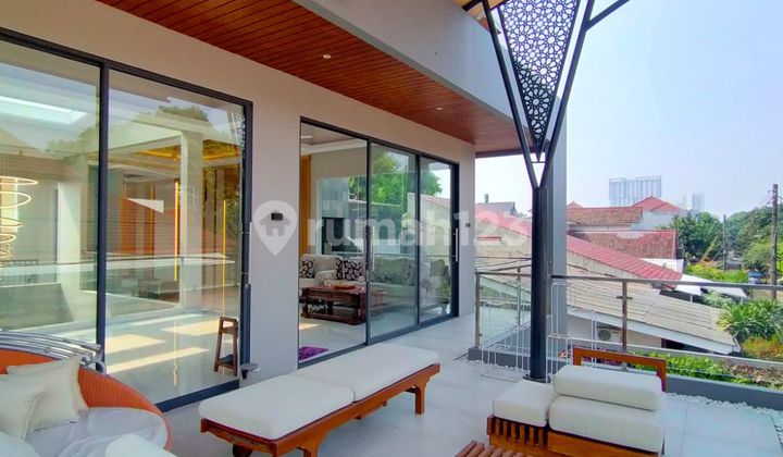 Rumah Mewah Fullfurnis Lt 370mtr Nego Harga Pondok Ranji Tangerang Selatan 