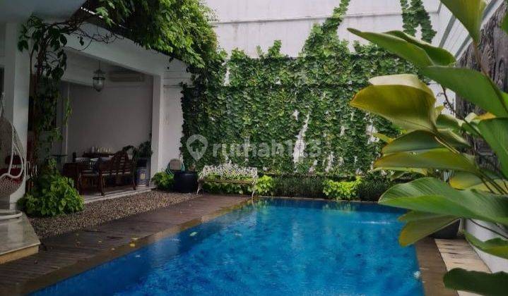 Rumah Sewiming Pool Harga Miring Lt 687mtr Hang Tuah Kebayoran Baru Jakarta Selatan  1