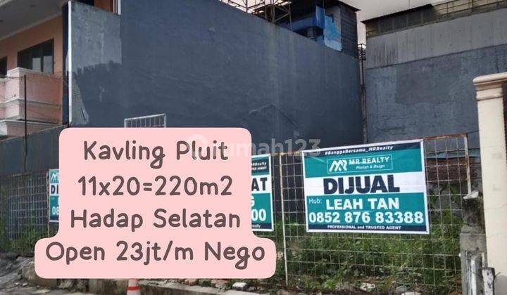 Kalving Pluit Permai 3, Uk 11x20, 220m, lokasi strategis 1