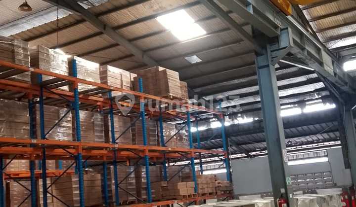 For Rent Factory on Siliwangi Street, Pasar Kemis. Can accommodate 40-foot containers.