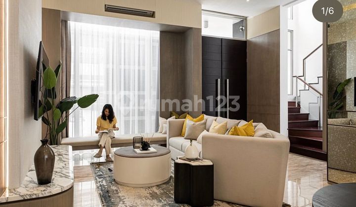 Rumah Full Furnished Golf Island, Jakarta Utara Ukuran 8x20m