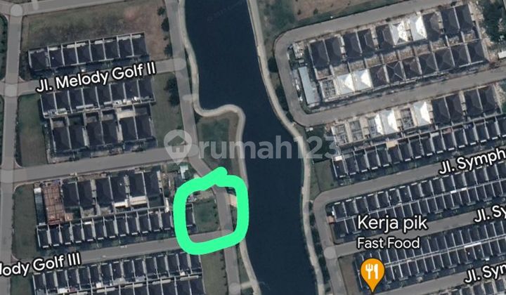 Kavling Golf Island Pik, Cluster Melody, Ukuran 15X20m2