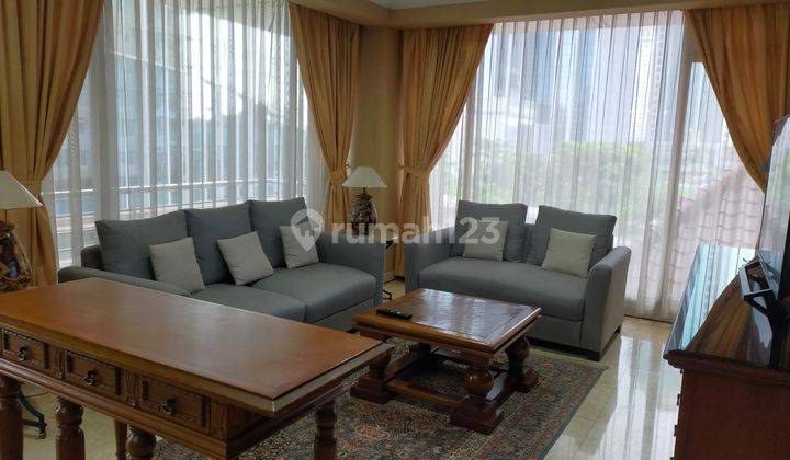 Jual Cepat 3br Luas 172m2 Fully Furnished, Istana Sahid Apartemen Call.081286969245 1