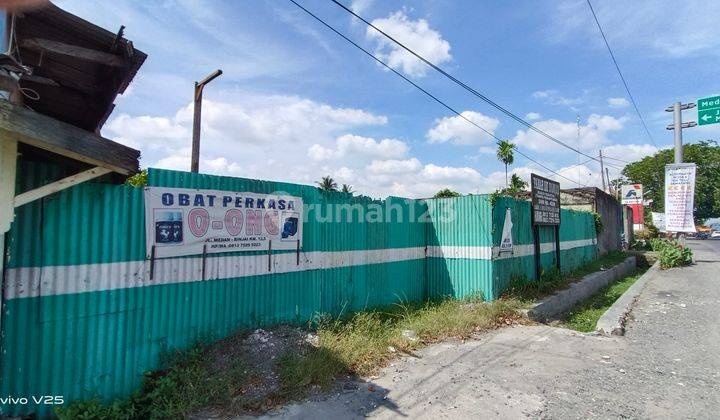 Tanah Super Strategis di Jln Medan Binjai 5