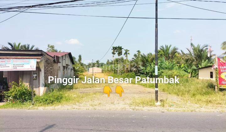 Kavlingan dilokasi Pinggir jln Pertahanan Patumbak 1