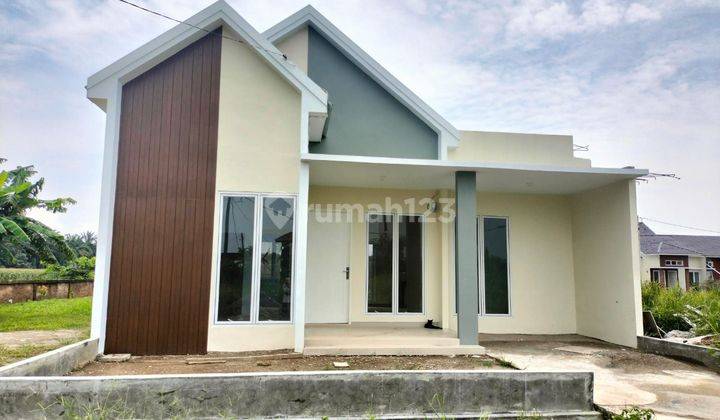 Rumah Lebar 8,5 mtr dlm Komplek di Mencirim Full Fasilitas 1