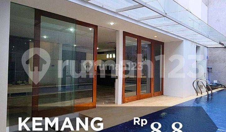 Rumah Modern Minimalis Dengan Private Pool Di Kemang 2