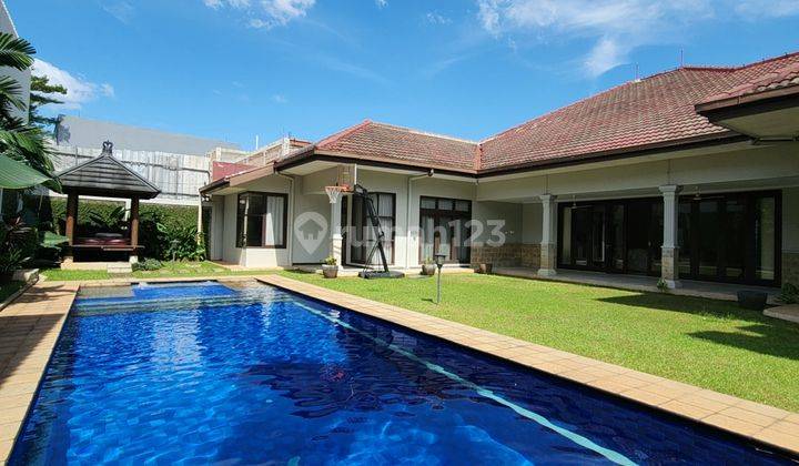 Dalam Cluster Dekat Mrt, Rumah 1 Lantai Dengan Private Pool 1