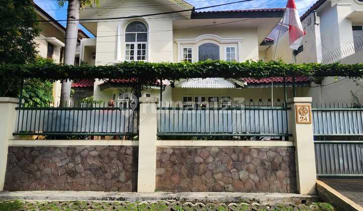 Well-Maintained Semi-Classic Design 2-Story Residence in Kebayoran Baru 2