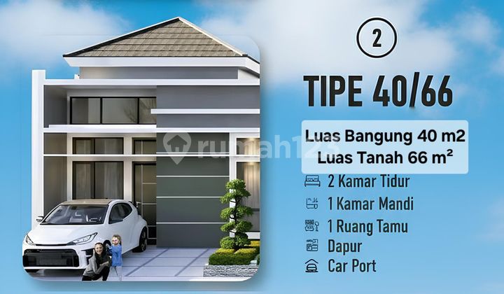 Rumah Minimalis SHM Dekat Stasiun dan Tol Cisauk