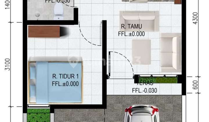 Komersil 1 Lantai Murah Dekat Tol dan Stasiun Cisauk Komersil 1 Lantai Murah Dekat Tol dan Stasiun Cisauk