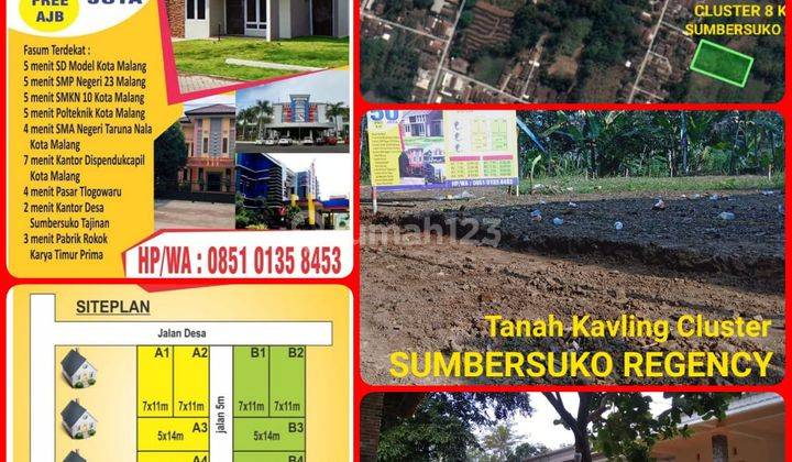 Tanah Kavling Sumbersuko Telogowaru Kota Malang 1