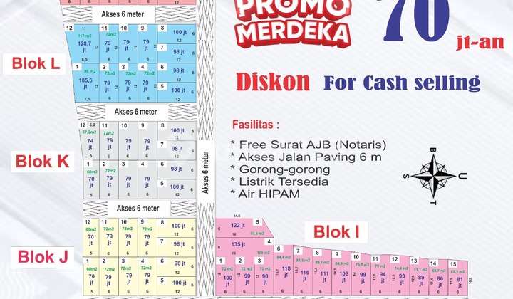 Promo Tanah kavling Savana Hill Ketindan Lawang Malang View Gunung Arah kebun teh