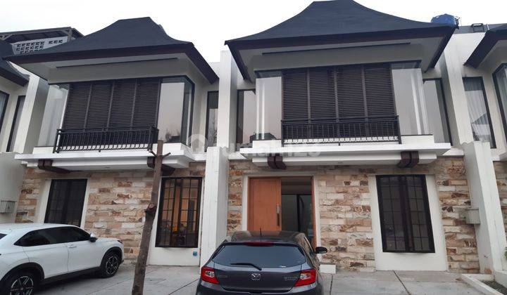 Disewakan Rumah 240/151 4kt 2lt Minimalis Cluster Rempoa Bintaro 1